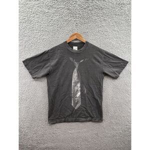 Basketcase Gallery FETTER Tie Faded Black Tee T-Shirt Size Small